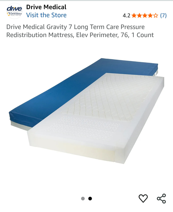 Drive Medical Gravity 7 Mattress - photo 2