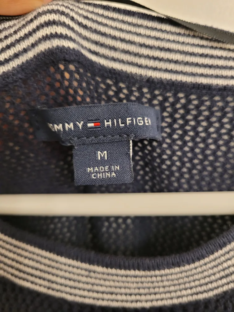 Tommy Hilfiger Navy Blue Knit - Size M image indicator(2)