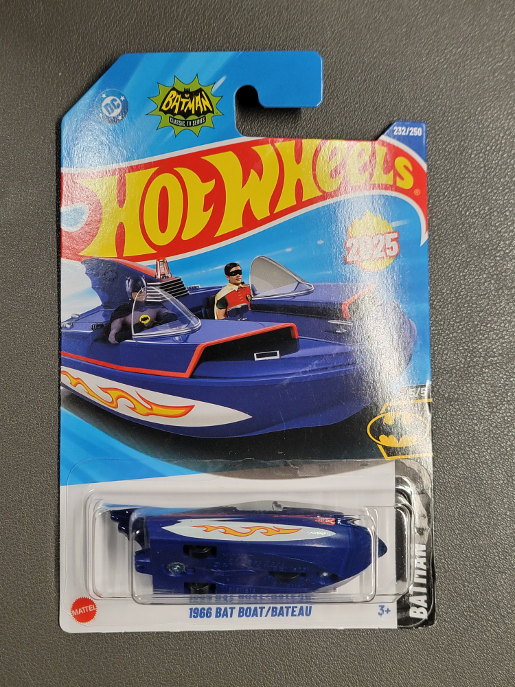 Hot Wheels 1966 Bat Boat/Bateau