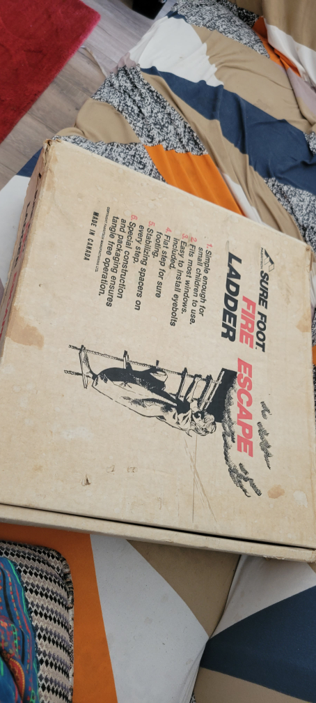 Sure Foot Fire Escape Ladder - New in Box