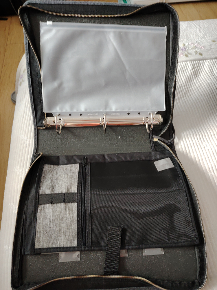 Hilroy Zippered Binder - Grey - photo 3