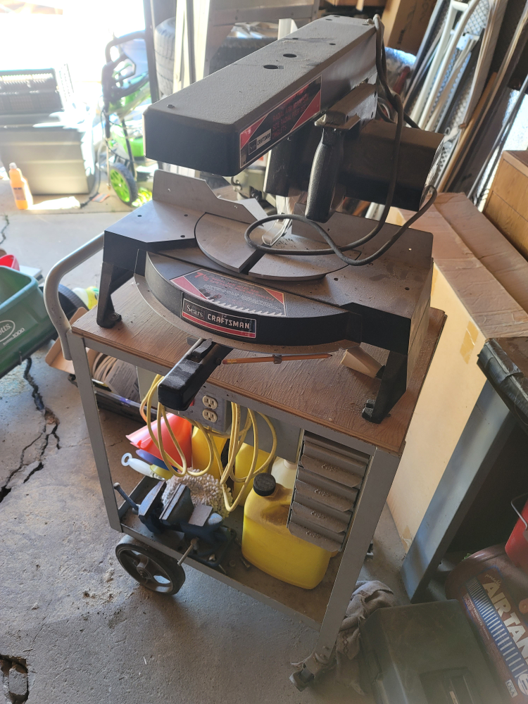 Craftsman 7 1/2" Radial Arm Miter Saw