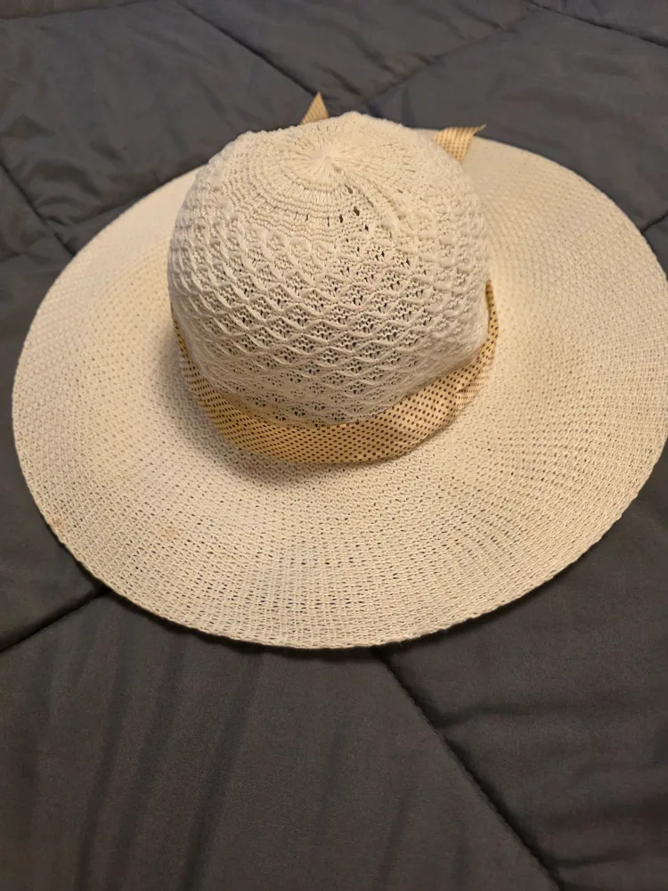 Two Sun Hats - Beige & Brown image indicator(2)