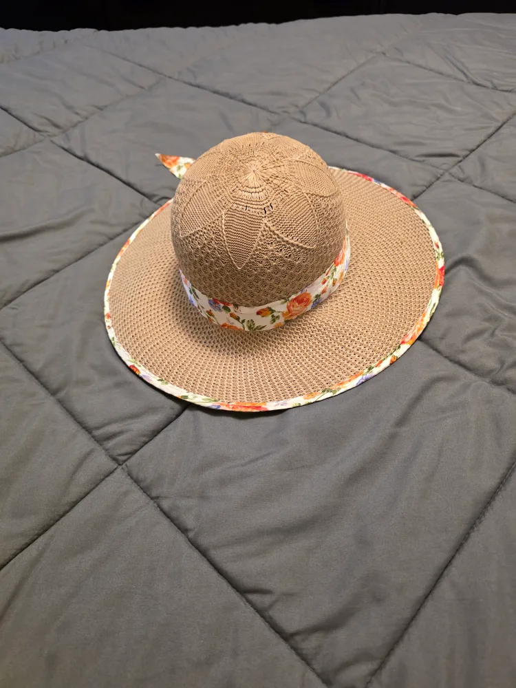 Two Sun Hats - Beige & Brown image indicator(3)