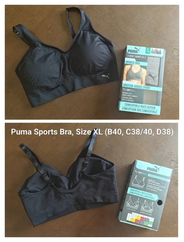 Puma Seamless Sports Bra, XL, New in Box image indicator(3)