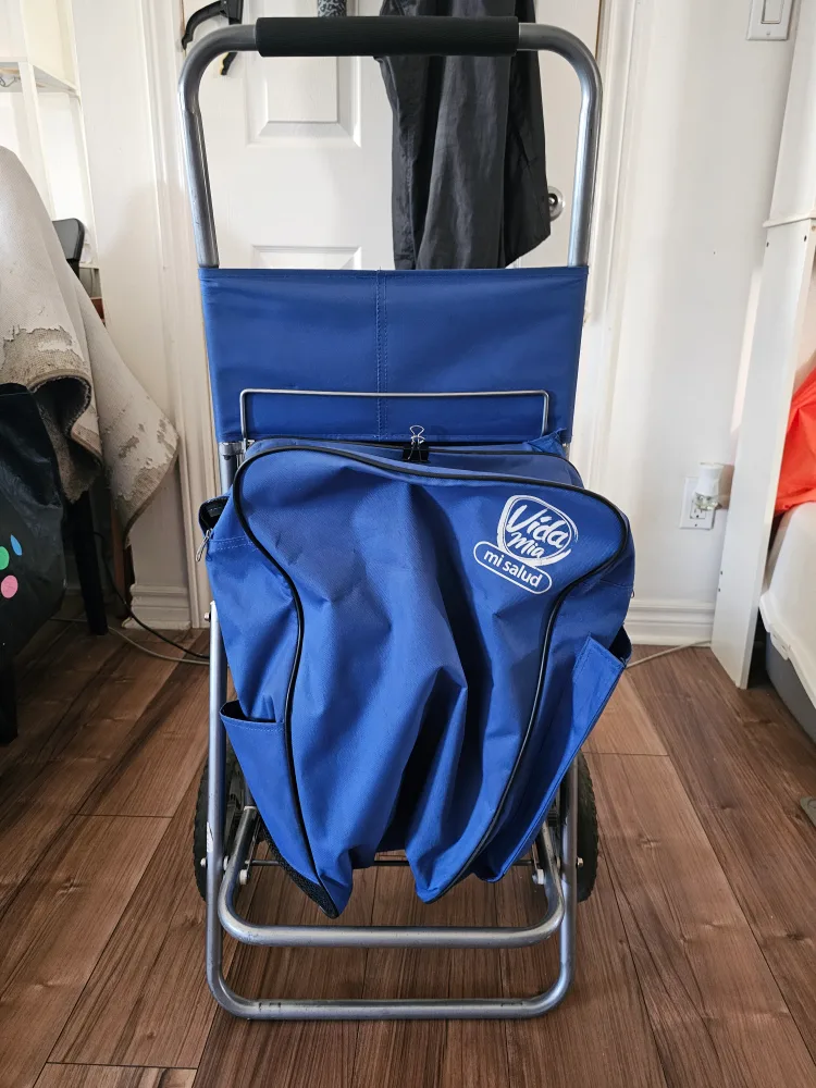 Vida Mia mi salud Blue Shopping Cart thumbnail