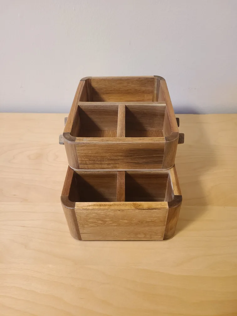 Wooden Sewing Box Organizer image indicator(3)