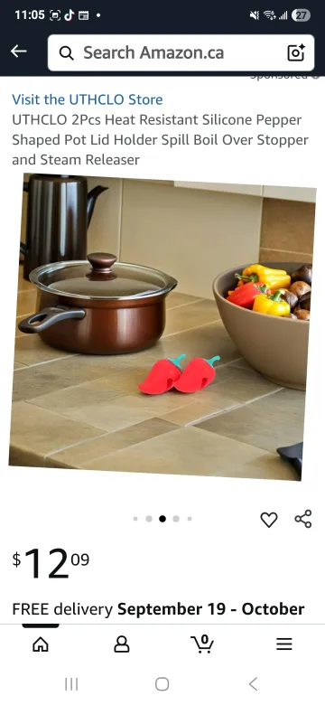 UTHCLO Silicone Pepper Pot Lid Holders image indicator(2)