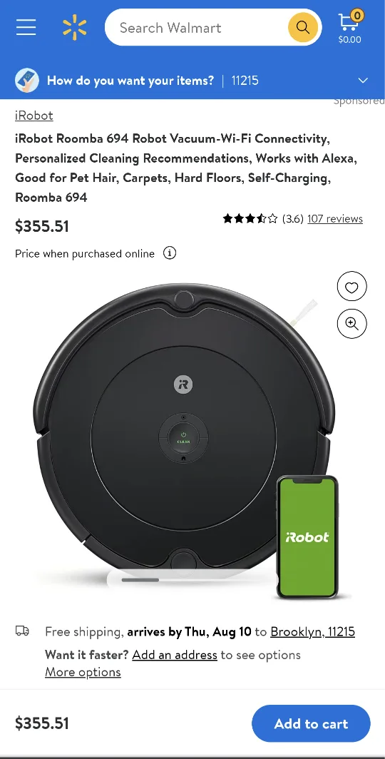 iRobot Roomba Multi Surface Vacuum Cleaner image indicator(2)
