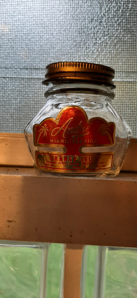 Andre's Miami Florida Orange Jelly Jar - photo 2