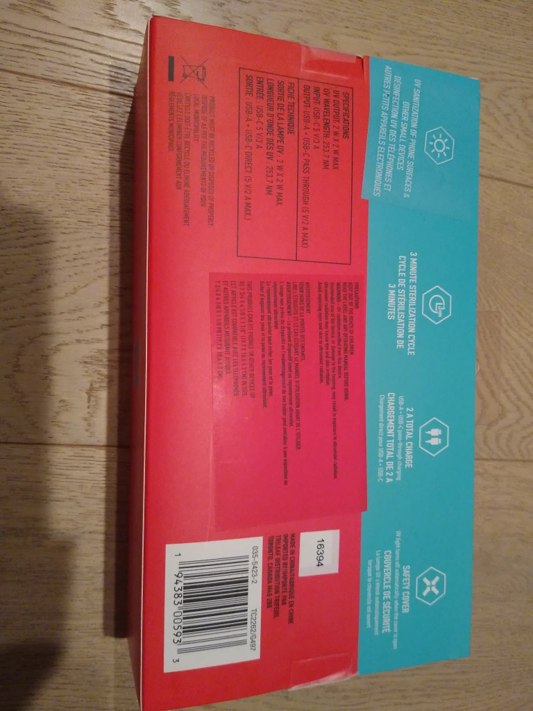 ,🥕UV Light Phone Sterilizer Box - New! - photo 2