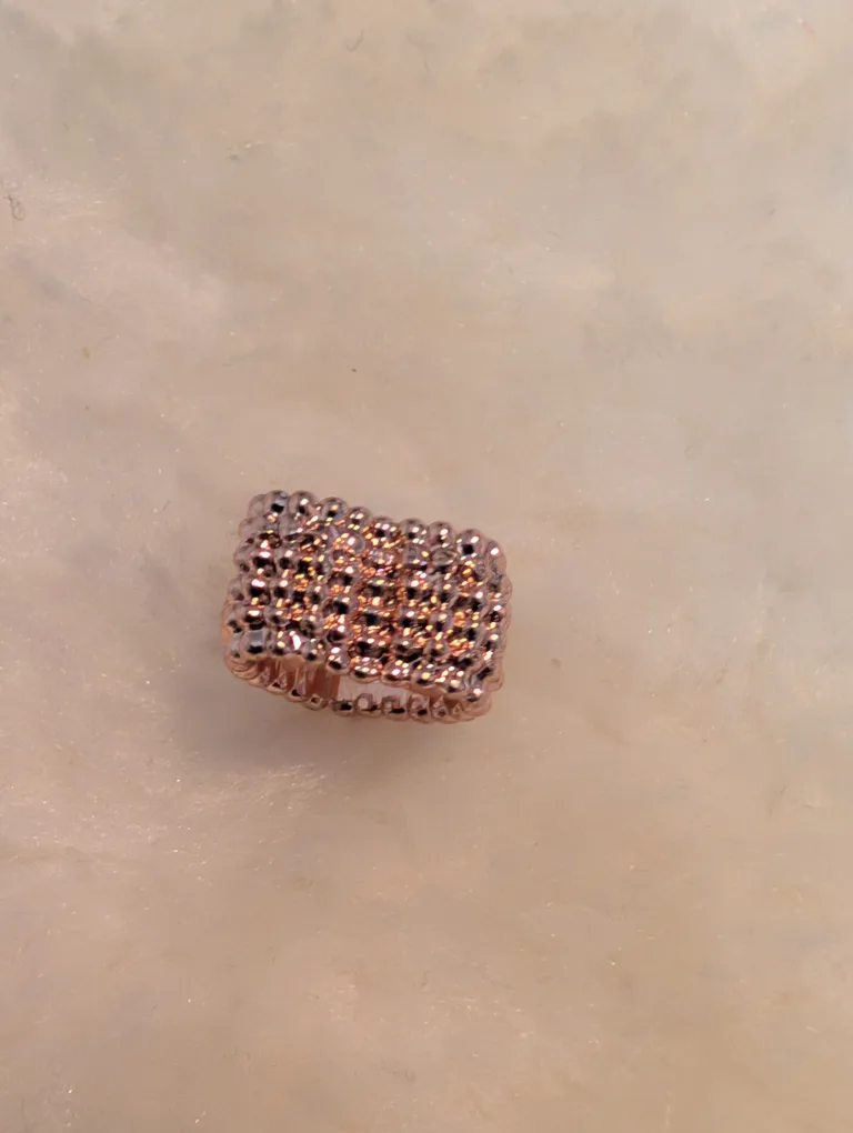 Heart Rose Gold Tone charm image indicator(2)