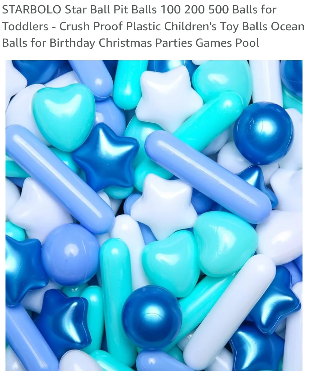 STARBOLO Star Ball Pit Balls - Toddler Toy thumbnail