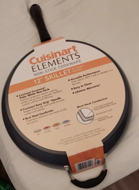 New Cuisinart Elements 12" Skillet image indicator(4)