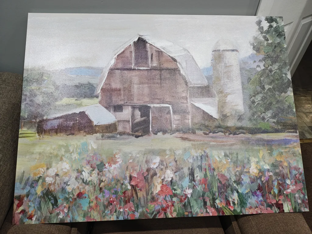 Barn Themed Canvas Wall decor thumbnail