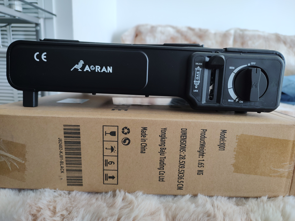 Aoran Portable Gas Stove - Black - photo 3