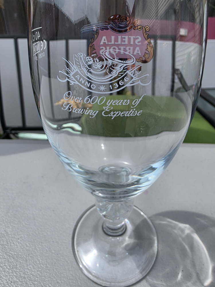 Stella Artois Beer Glasses - Set of 4 - photo 2