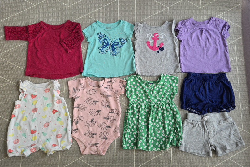 Summer Baby Clothes (Size 6-12 Months)