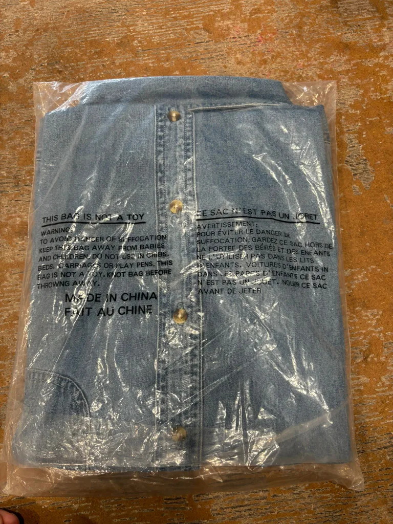 New T&T MS-906 Denim Shirt - XL thumbnail