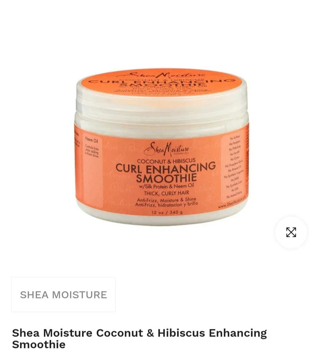 Shea Moisture Coconut and Hibiscus Styling Bundle image indicator(5)
