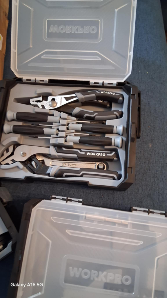 WORKPRO Tool Set with Stackable Box - photo 3