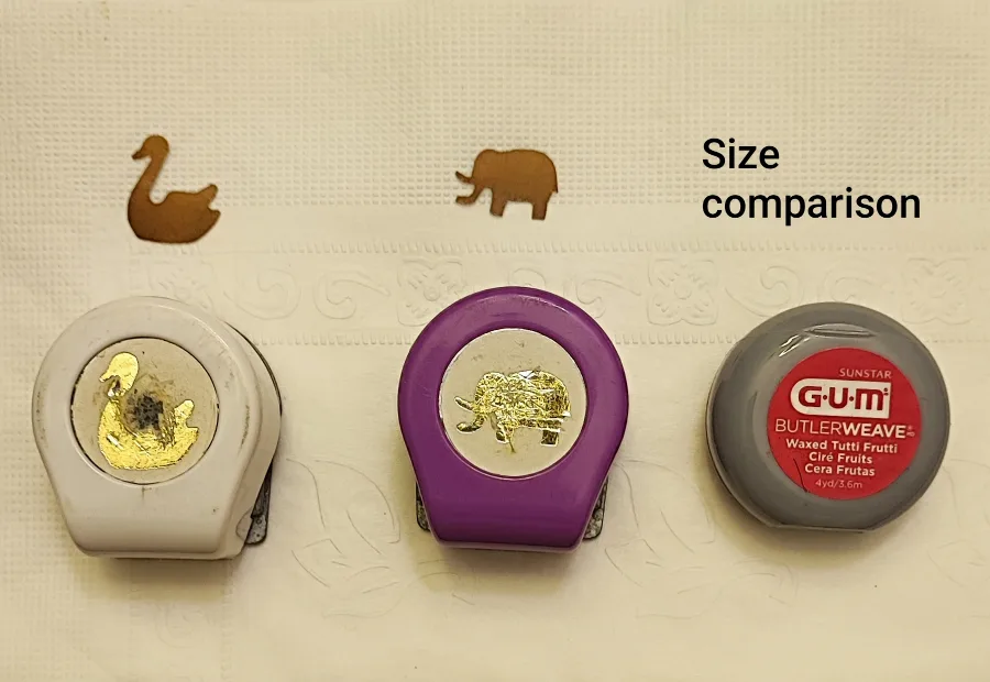 Back to school -Craft Punches - Swan and Elephant image indicator(4)