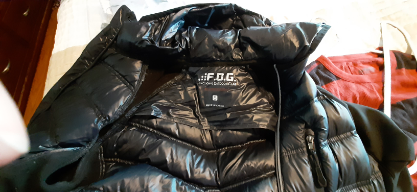 F.O.G. Functional Outdoor Gear Puffer Jacket - Size S - photo 3