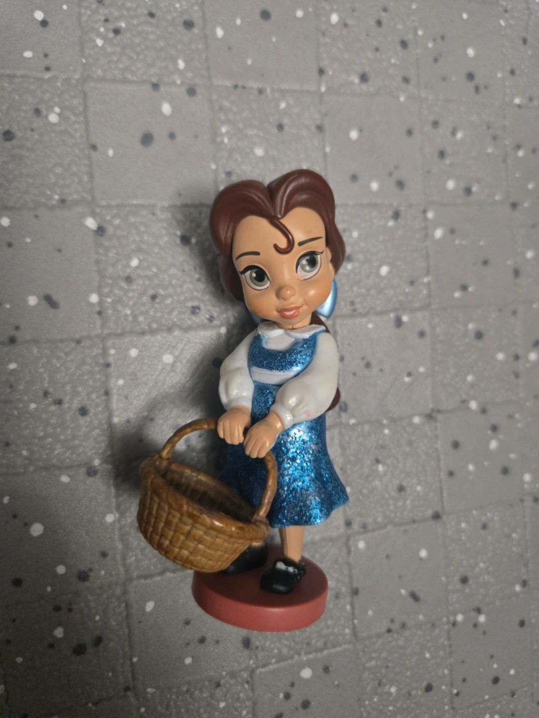 Disney Belle Figurine with Basket