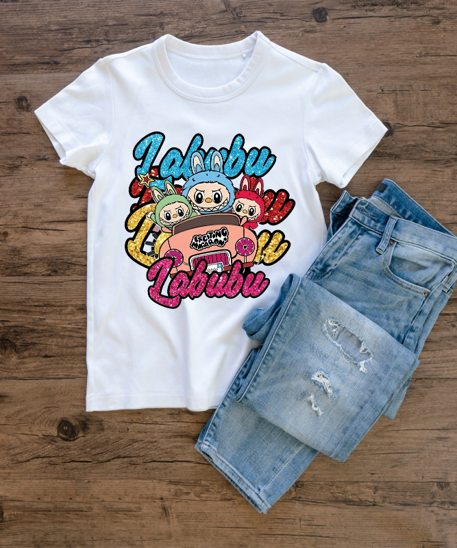 Stich & Labubu T-Shirts for Kids & Youth! 🎨 - photo 4