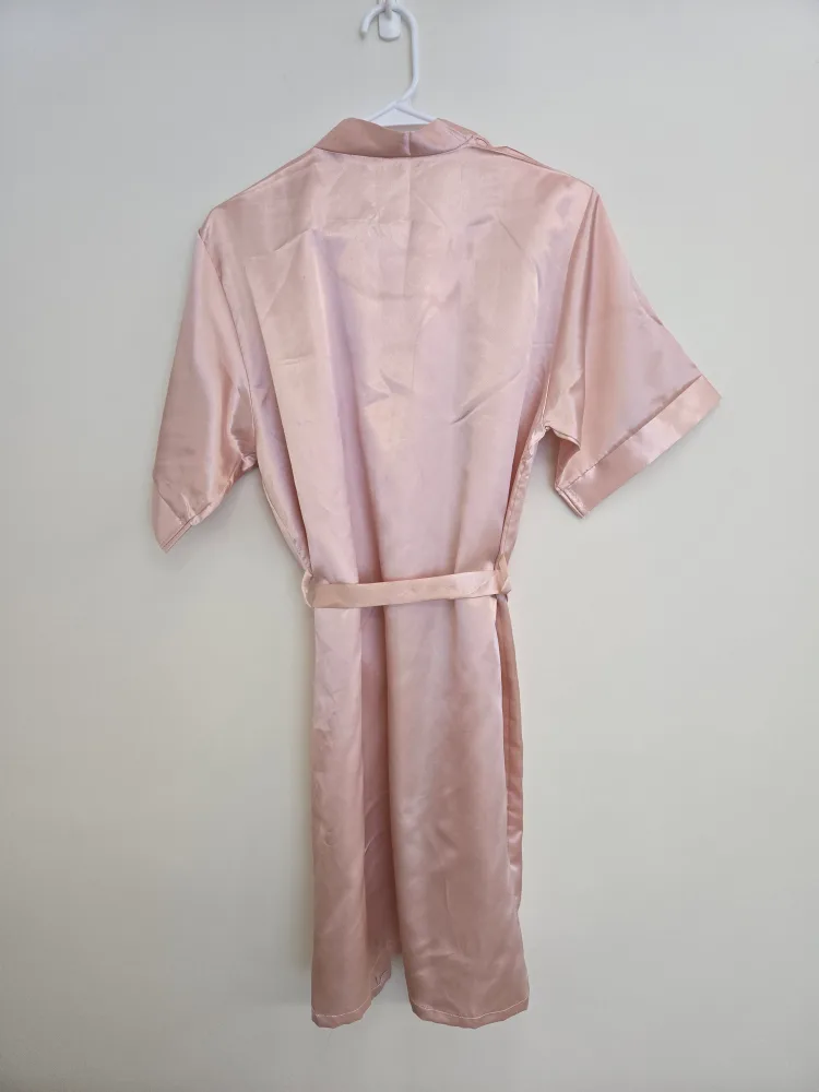 Pink Satin Robe image indicator(3)