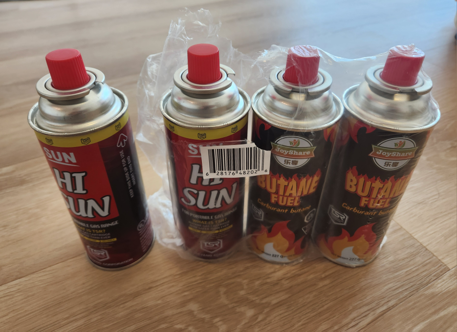 Butane Fuel Canisters