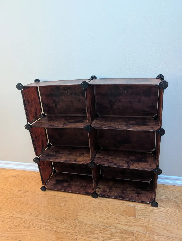 Brown Cube Storage Shelf image indicator(2)