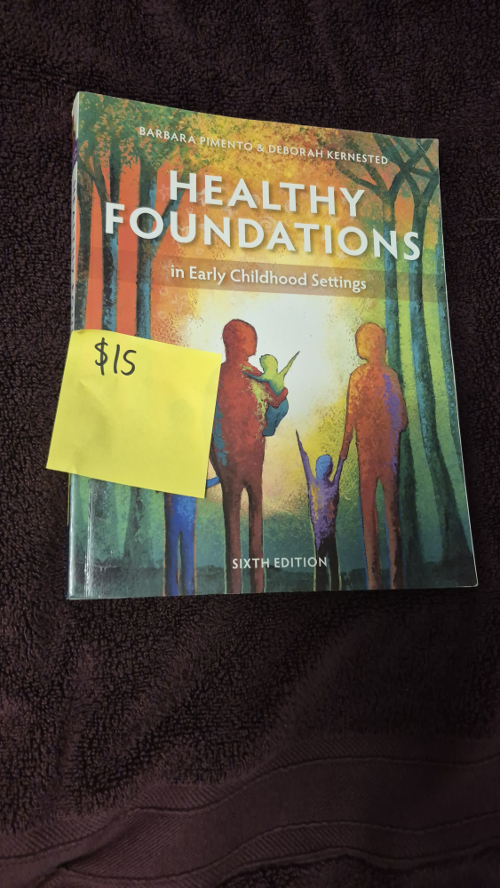 Healthy Foundations in Early Childhood Settings Book