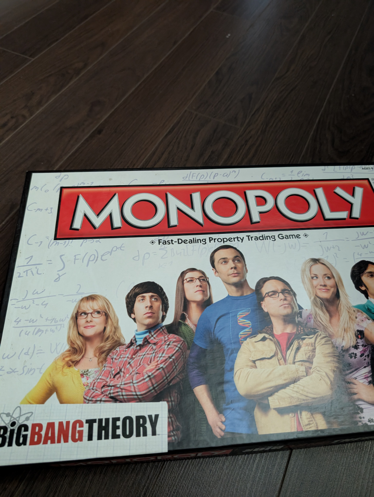 Monopoly Big Bang Theory Edition Board Game