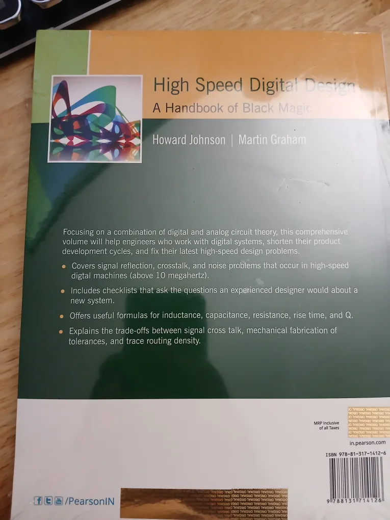 High Speed Digital Design Book by Johnson & Graham image indicator(2)