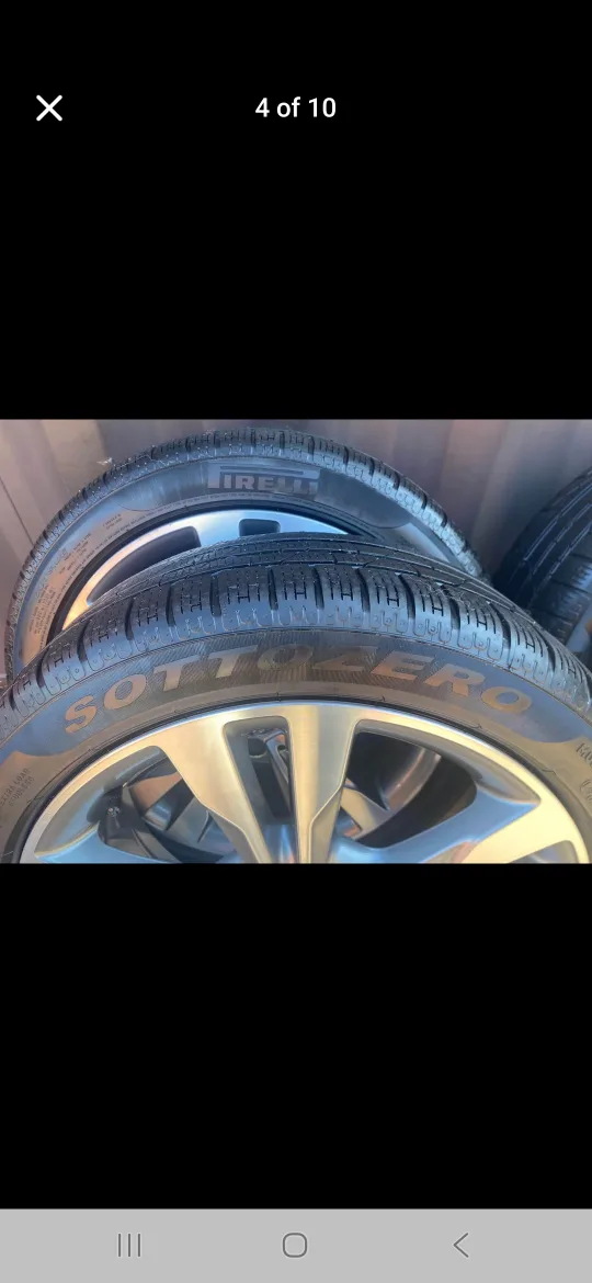 Pirelli Sottozero 245/40R19 Winter Tires on Rims image indicator(4)