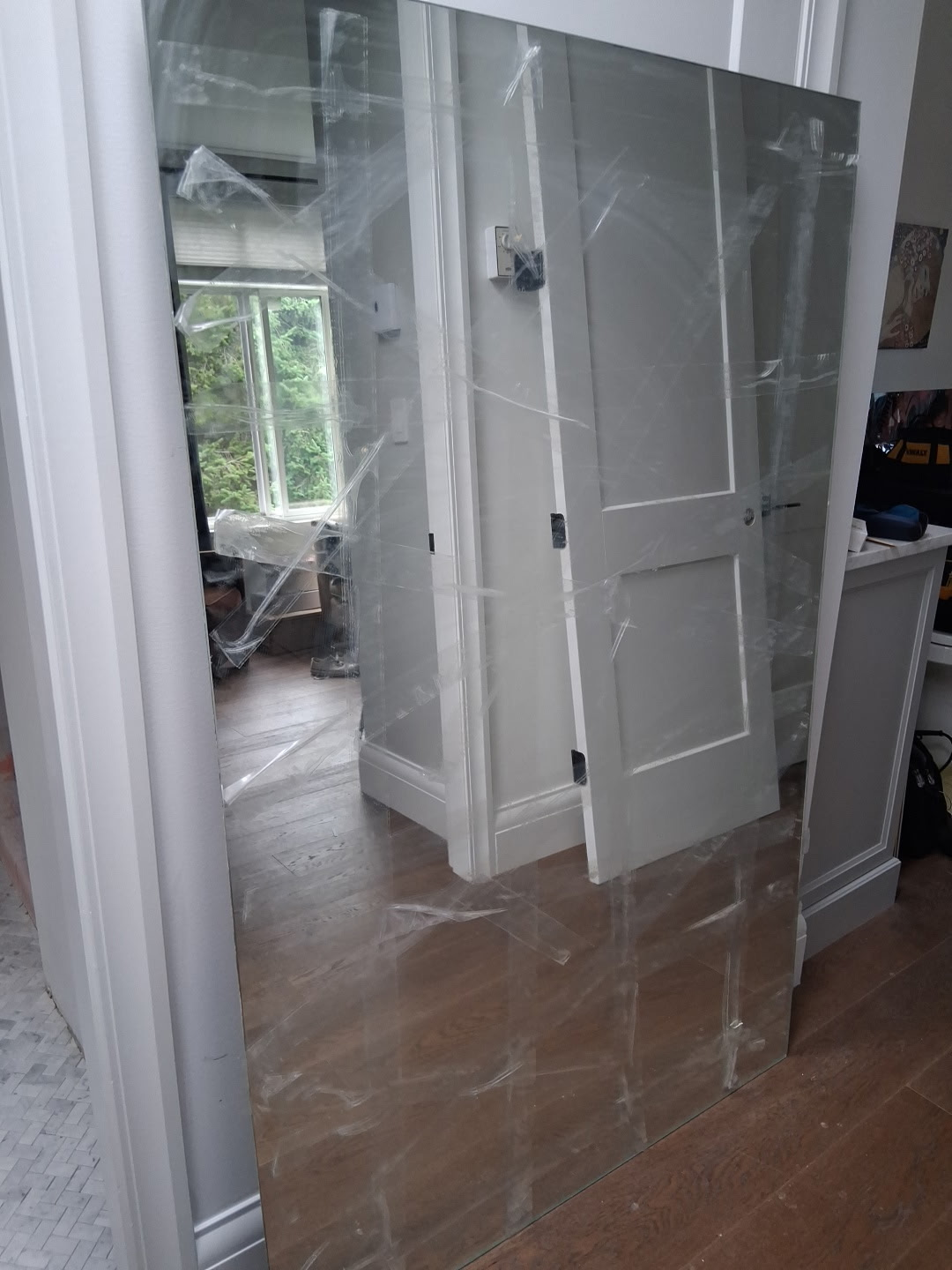FREE 2 large wall mirrors