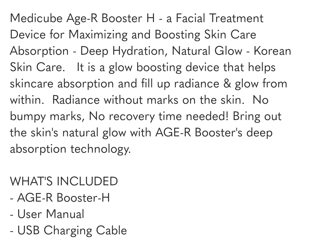 Medicube AGE-R Booster-H Facial Device image indicator(4)