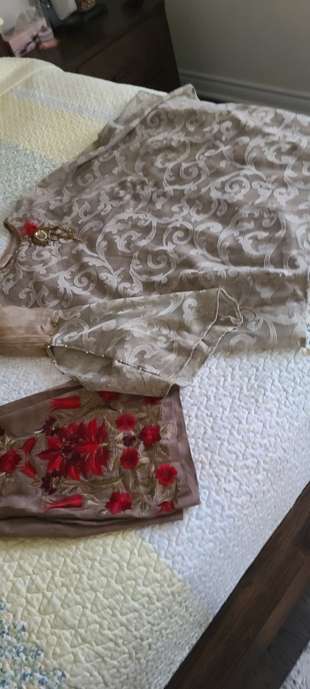 Lace Top & Pants Set - photo 3
