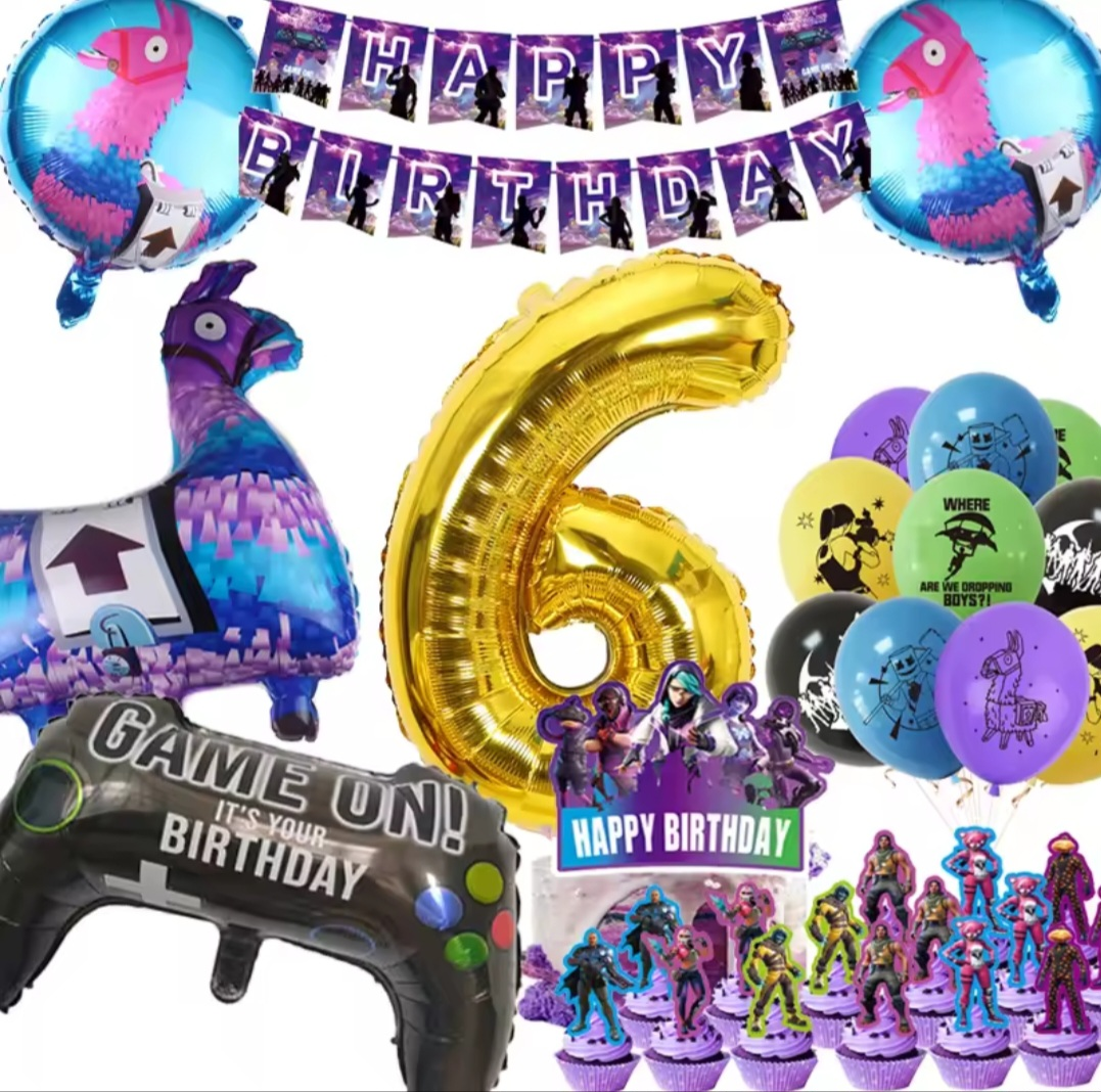Fortnite Birthday Party Decoration Set
