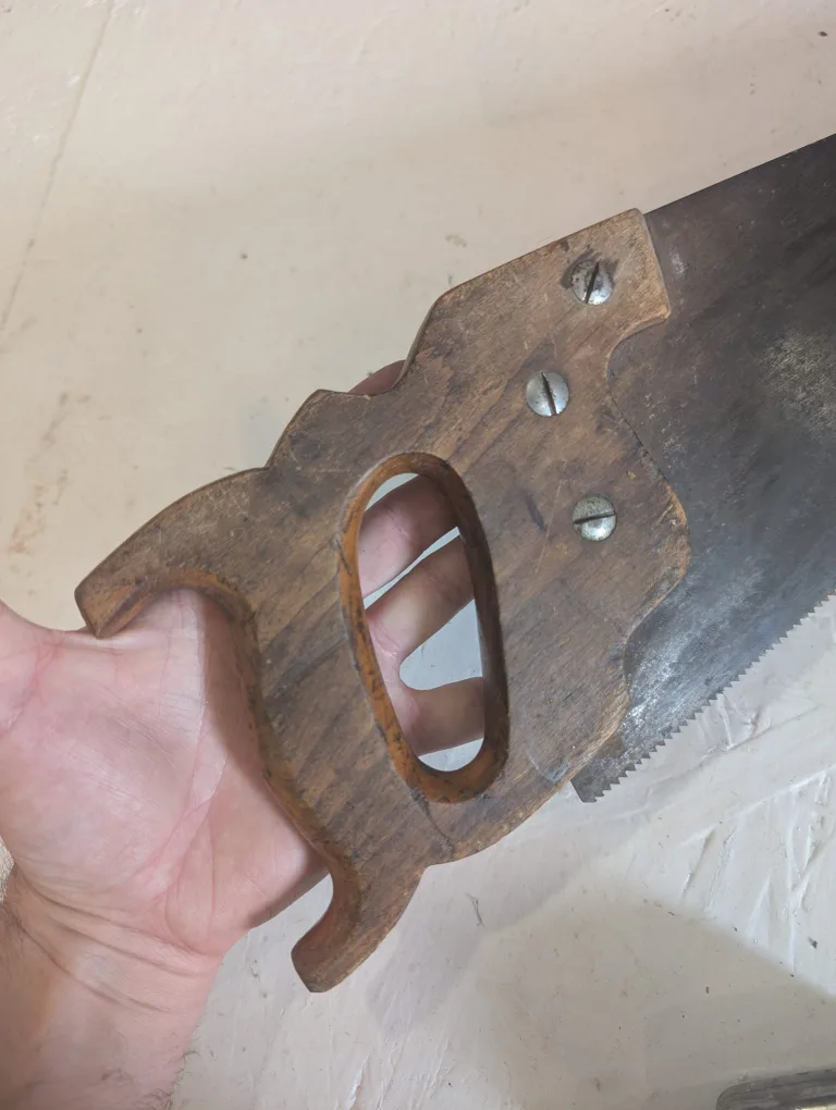 Vintage Hand Saw - 20 inch blade image indicator(4)