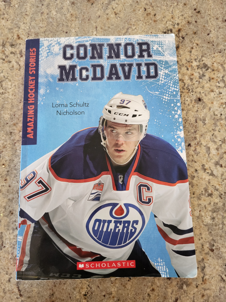 Connor McDavid Hockey Story Book