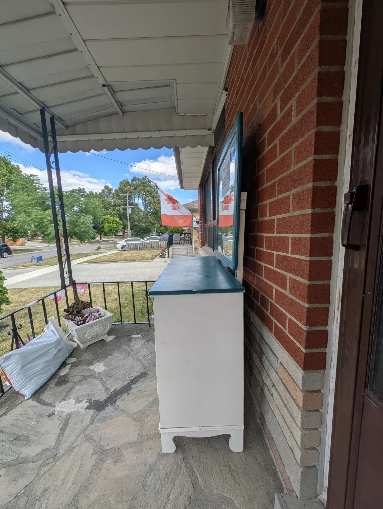 Rustic Dresser with Mirror, Hand Painted image indicator(3)