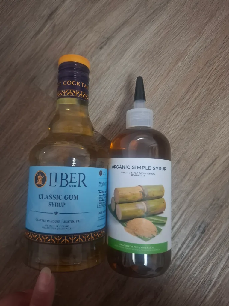 Liber & Co. Classic Gum Syrup & Organic Simple Syrup