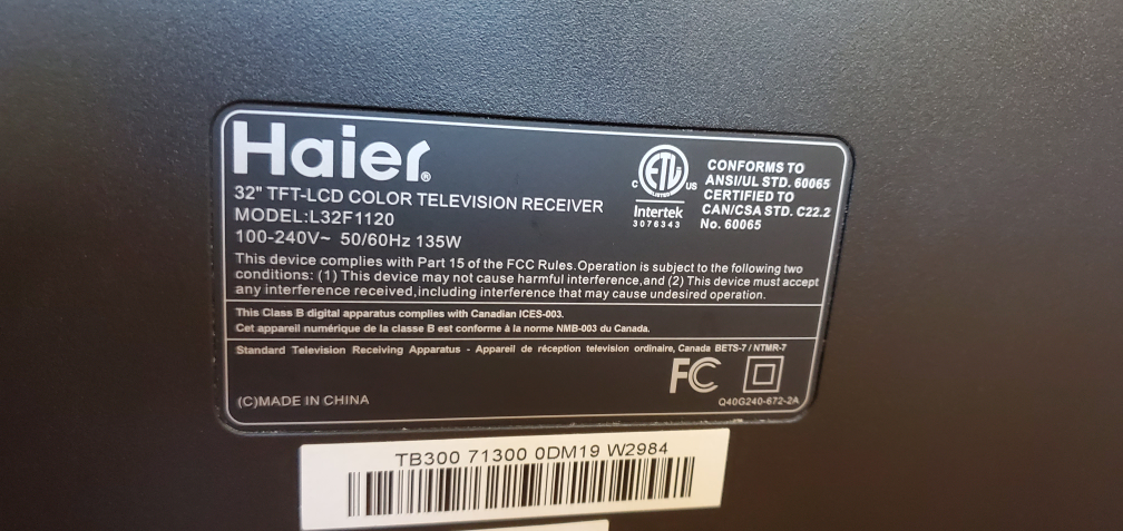Haier 32" TV - photo 3