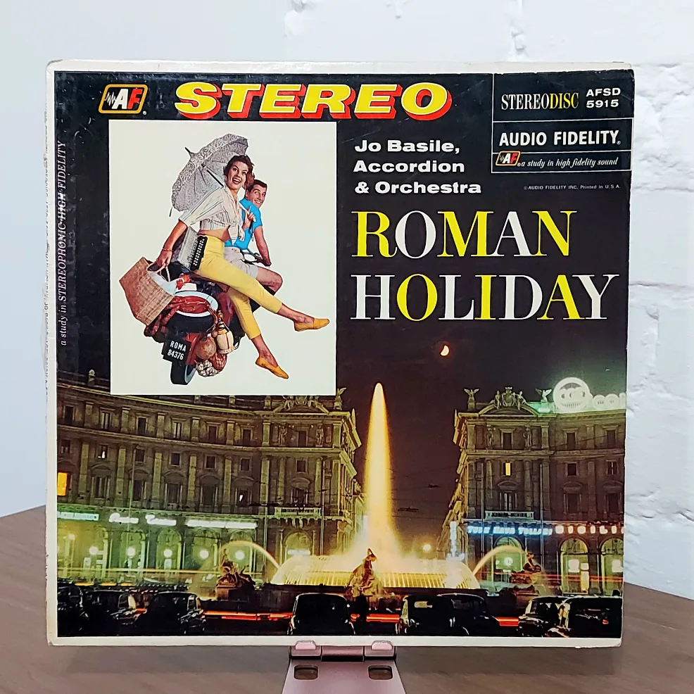 trade or $1! 🛍 Roman Holiday vinyl record thumbnail