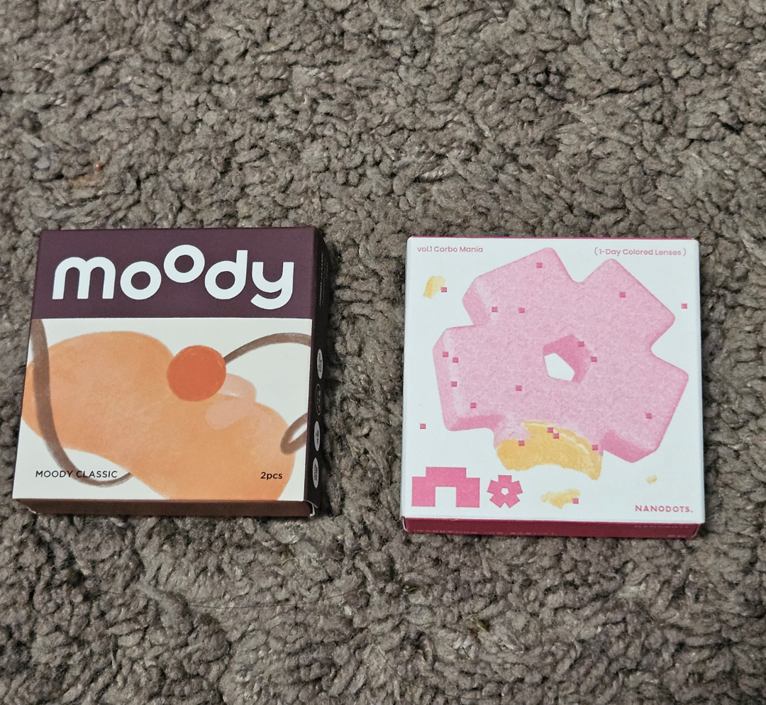Moody Color Contact Lenses (2 Pairs)