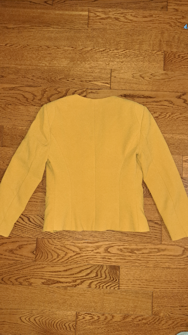 Costa Blanca Yellow Blazer - Size 2 - photo 2