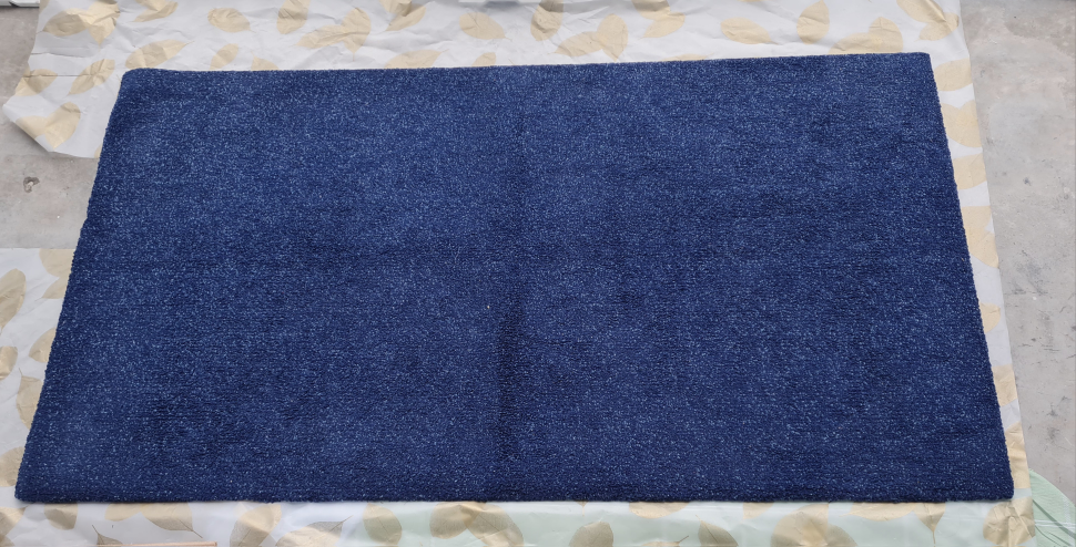 Ikea Blue Area Rug 5ft×3ft