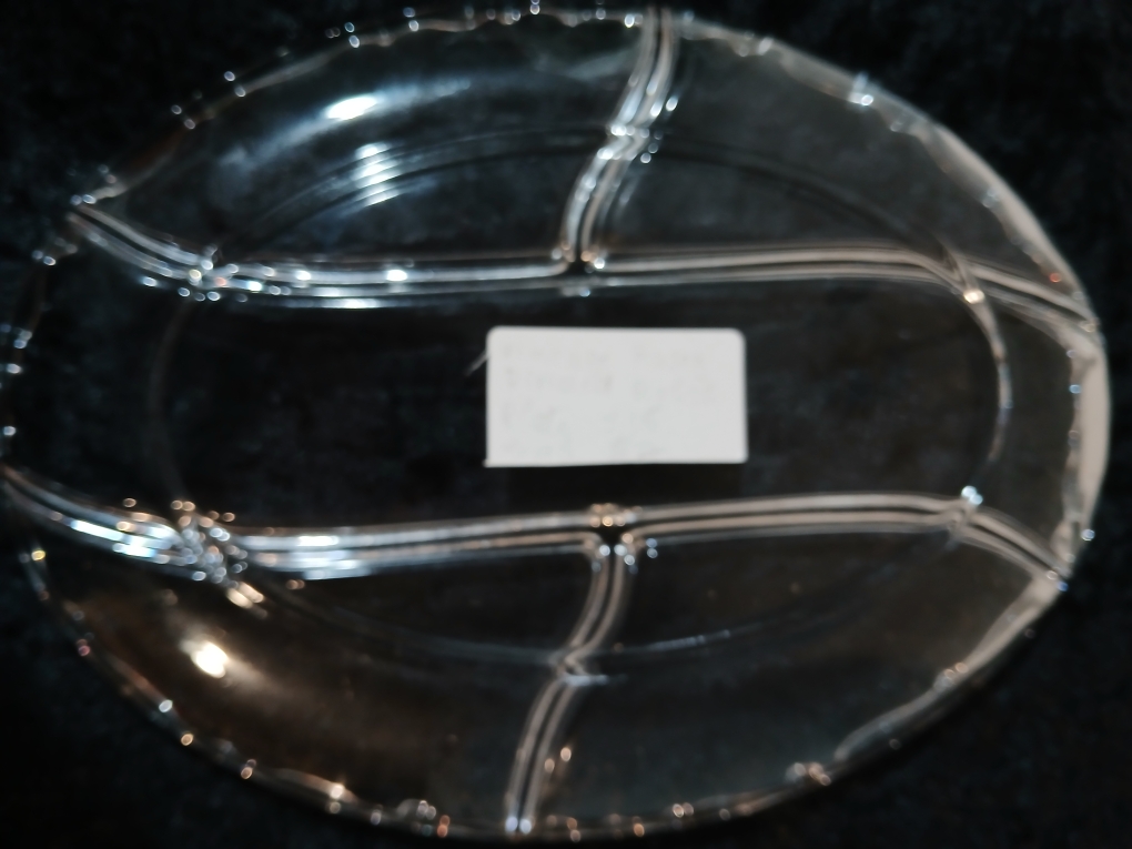 Serving Platter Clear Glass - photo 2
